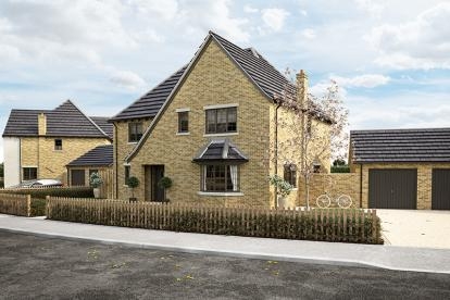 A computer generated image of The Royston a detached home at The Hawthorns development