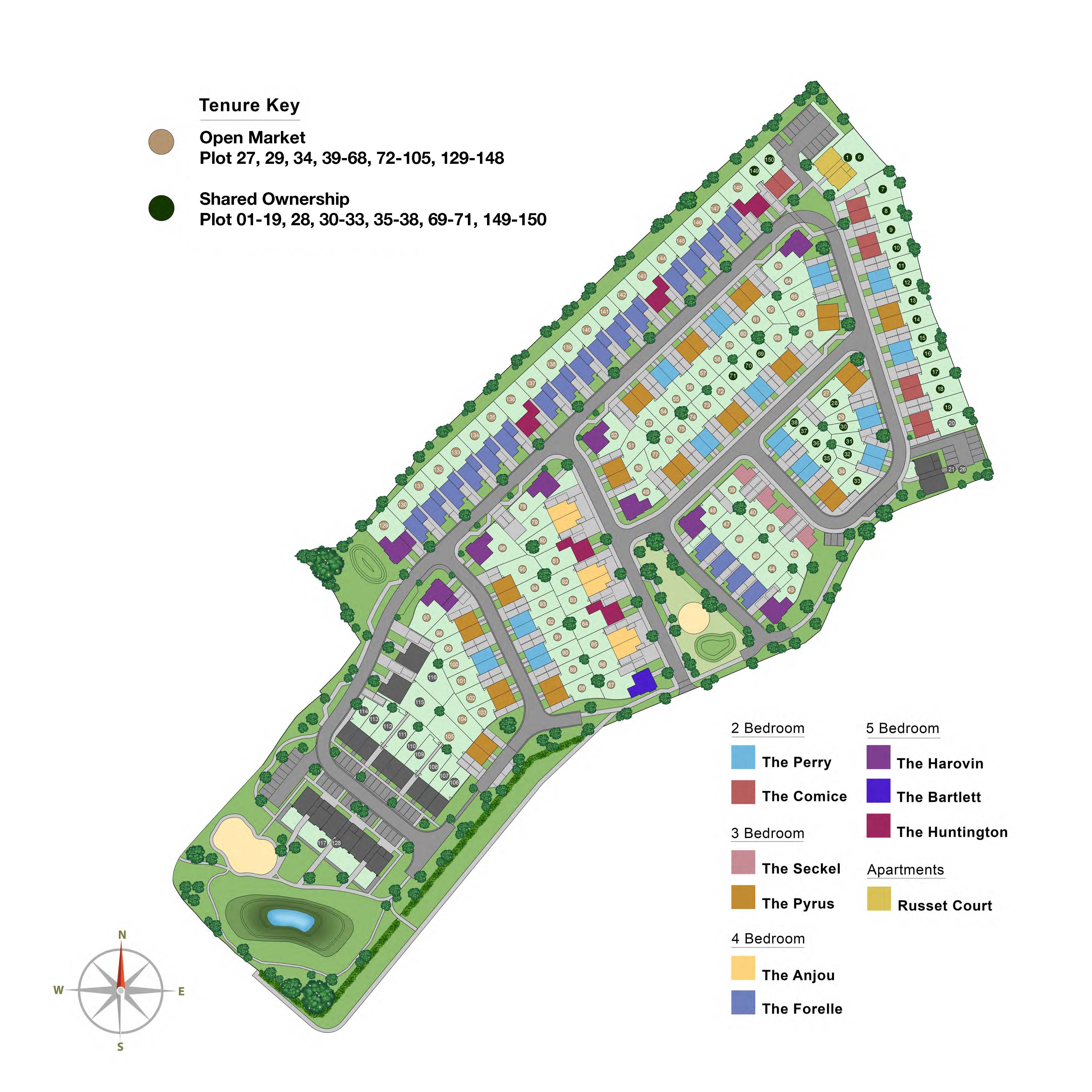 Southfields Site Plan
