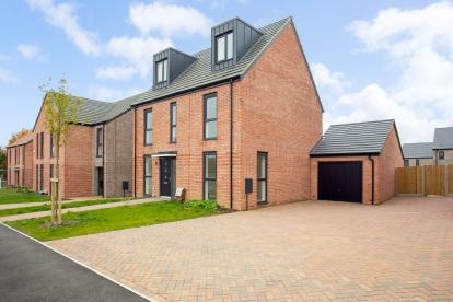 Exterior of plot 84 at Southfields development a semi detached home